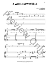 A Whole New World piano sheet music cover